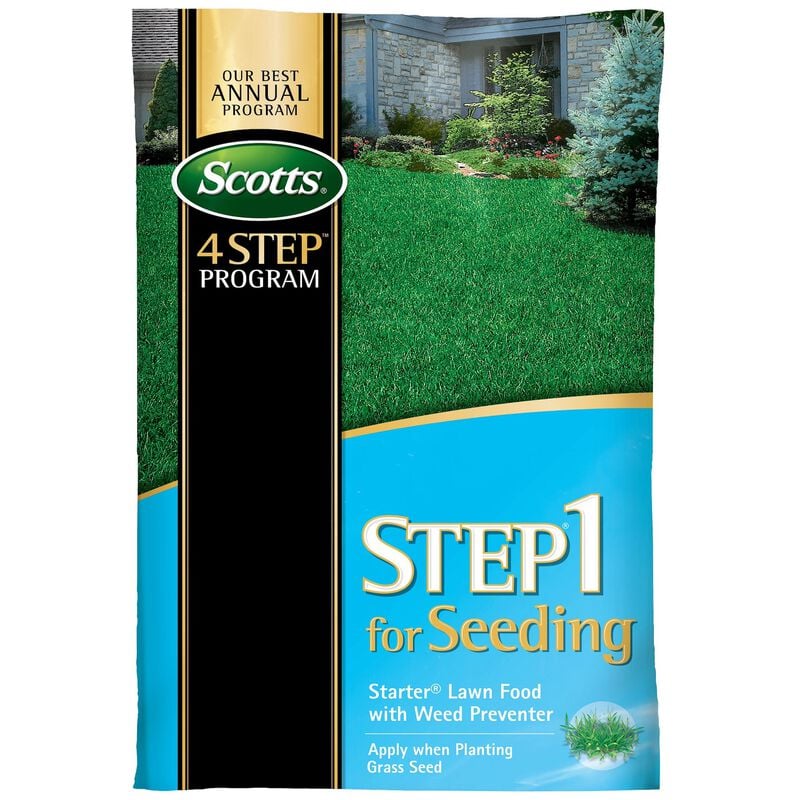 Scotts 4 Step Program for Seeding, 5,000 sq. ft. image number null
